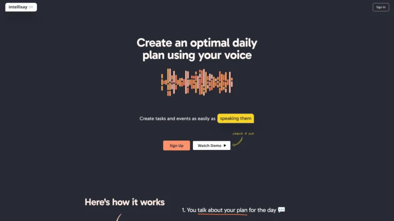 New Intellisay AI Tool Review