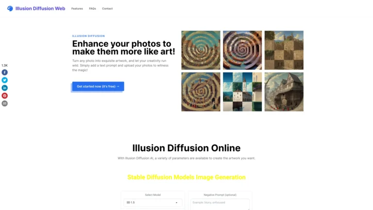 Advanced Illusion Diffusion AI Tool Review