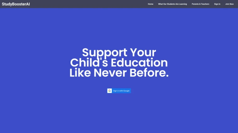 New Studyboosterai AI Tool Review