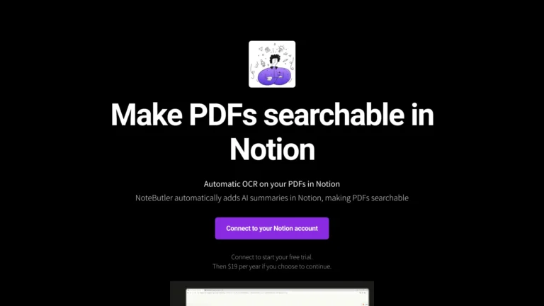 Free Notebutler AI Tool Review