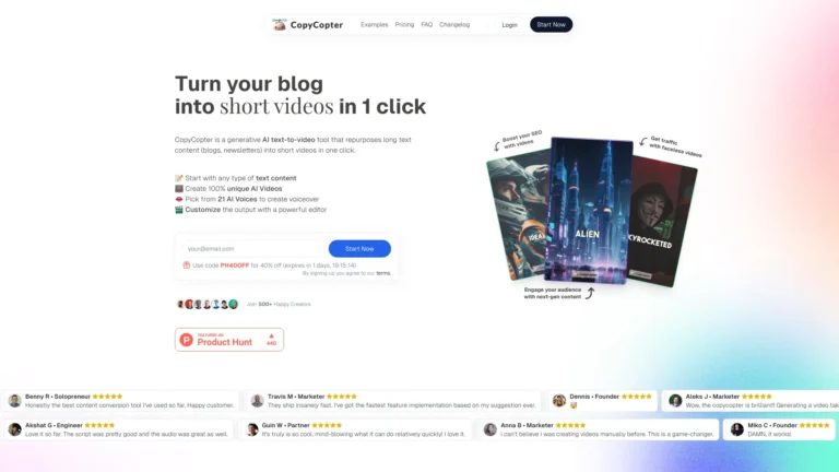 Advanced Copycopter AI Tool Review