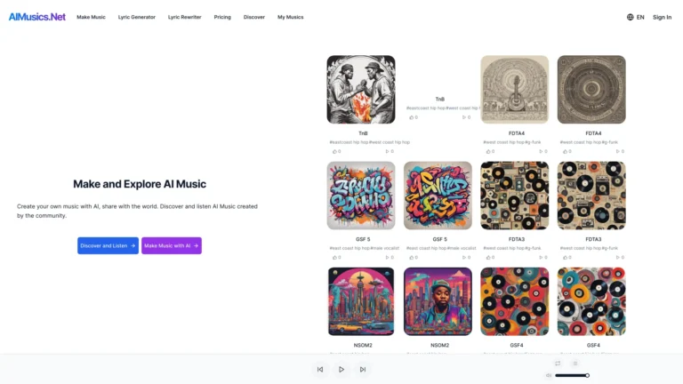 Innovative AImusics.net AI Tool Review