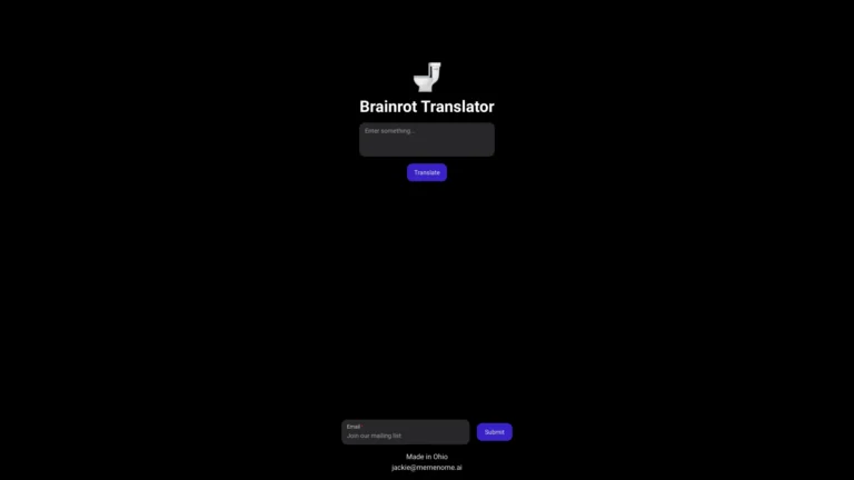 Powerful Memenome Brainrot Translator AI Tool Review
