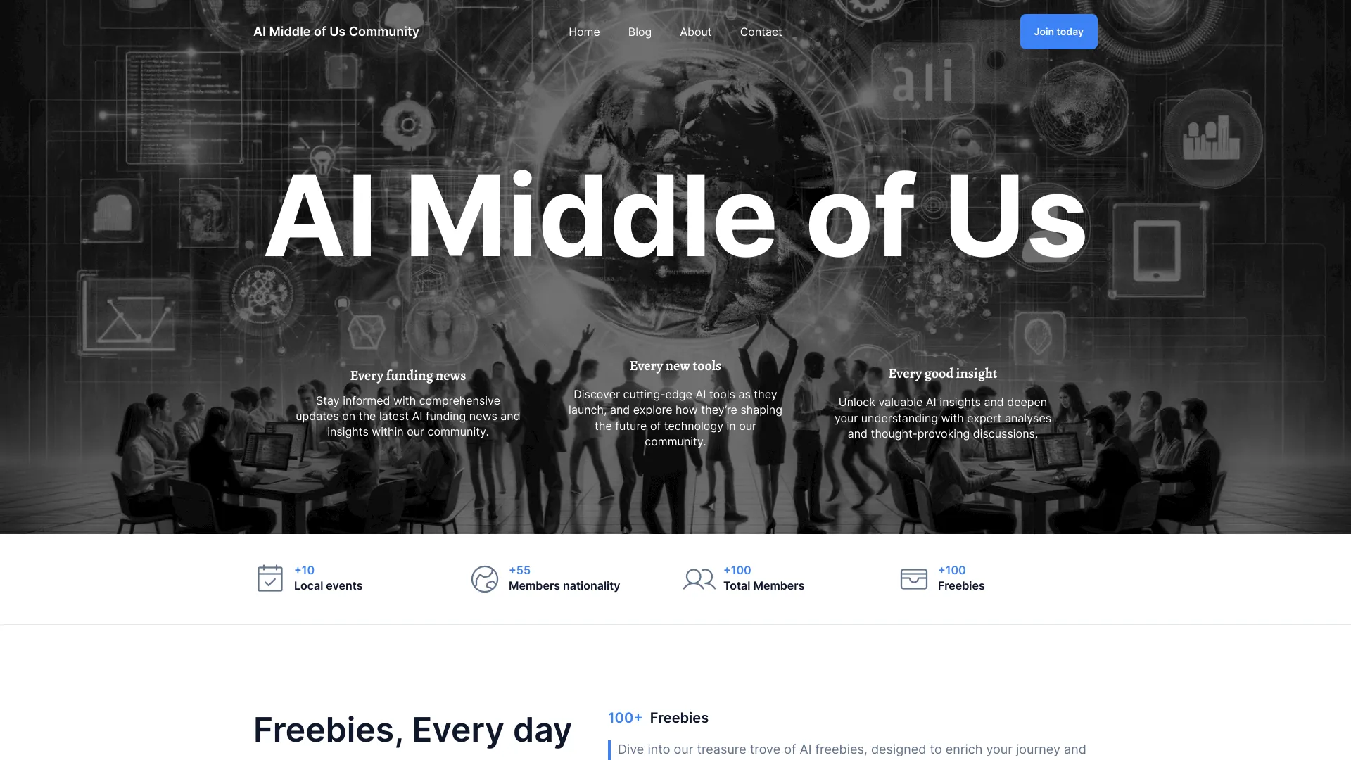 AI Middle of Us Community logo