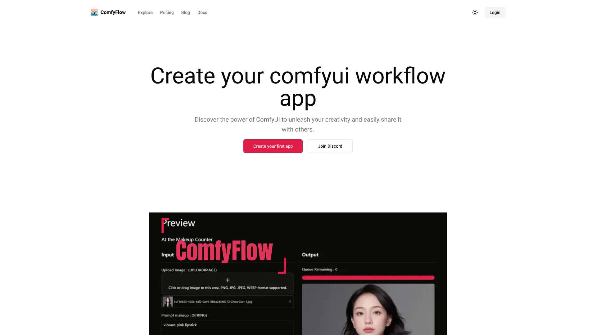 ComfyFlow logo