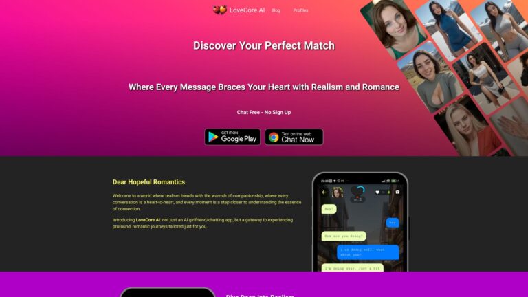 Top Lovecore AI AI Tool Review