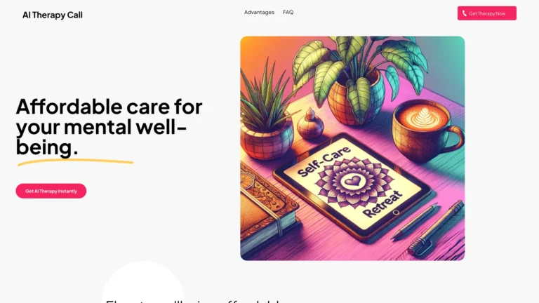 Advanced AItherapycall.com AI Tool Review