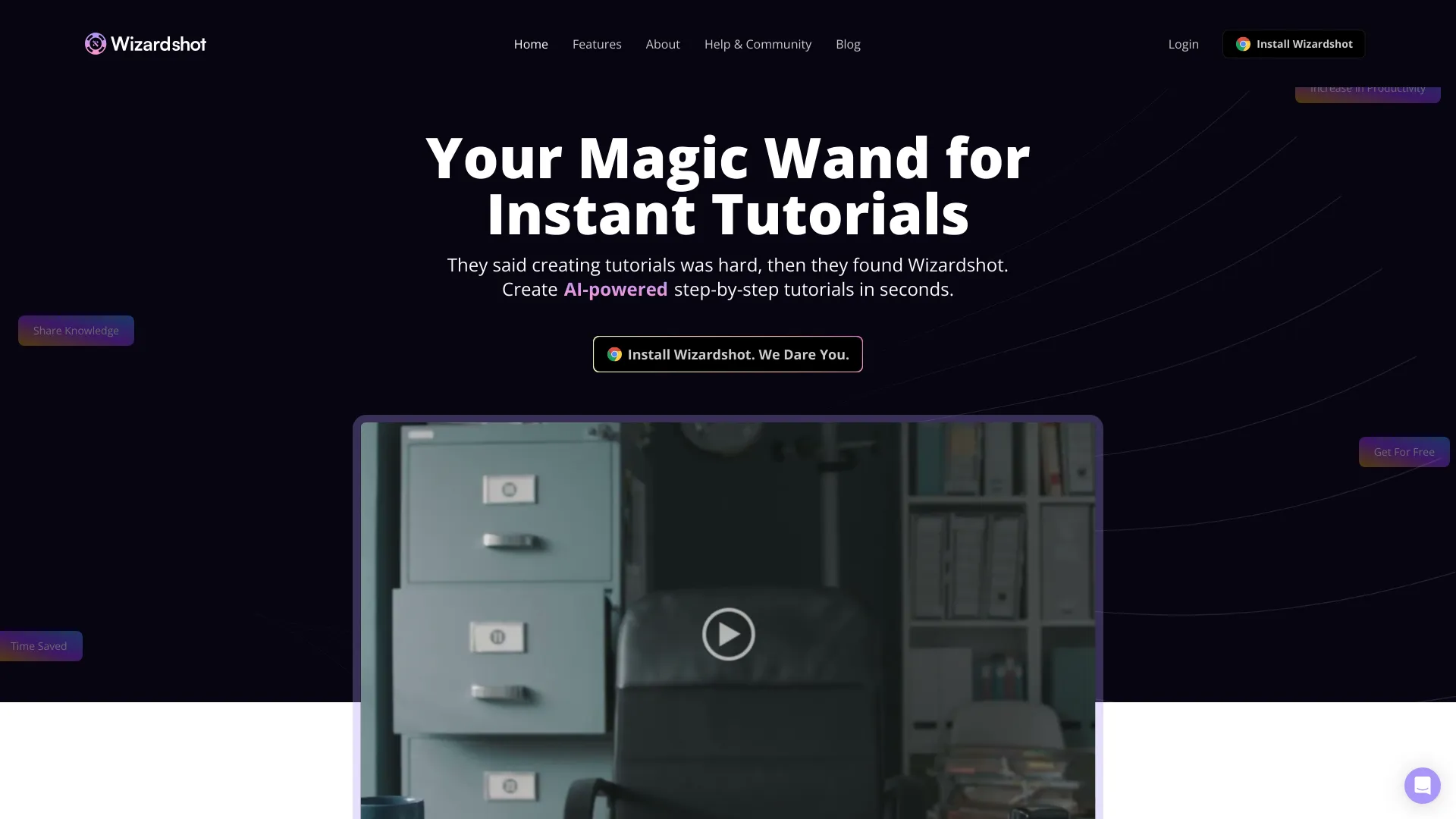 Wizardshot logo