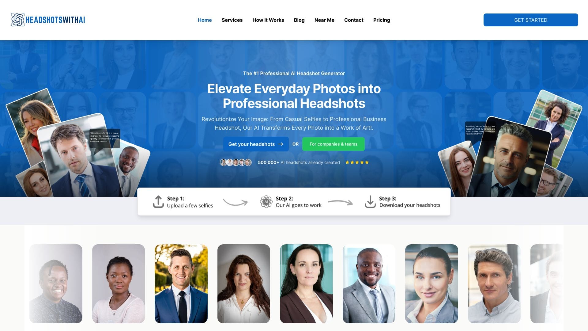 HeadshotsWithAI.com logo