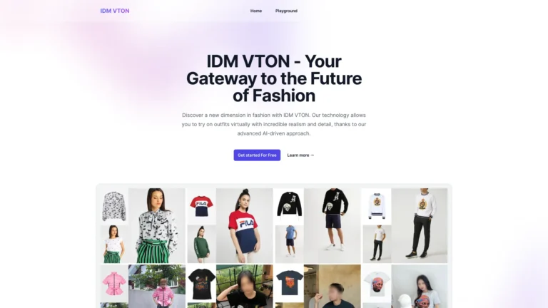 Powerful Idm Vton Online AI Tool Review