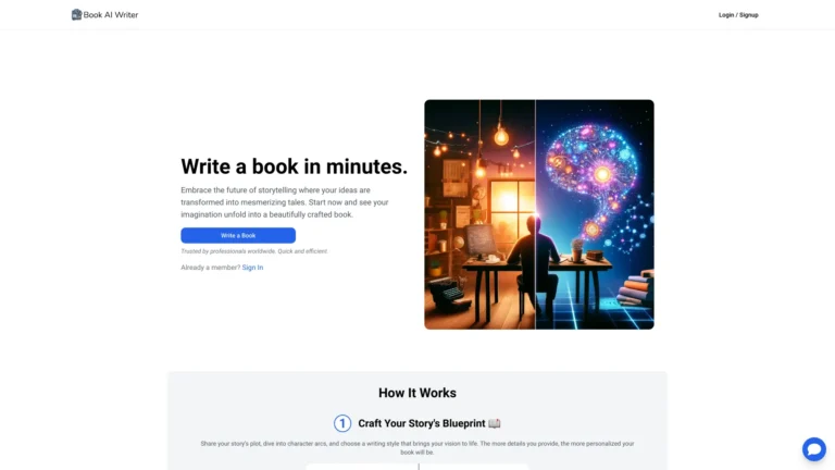 New Book AI Writer AI Tool Review