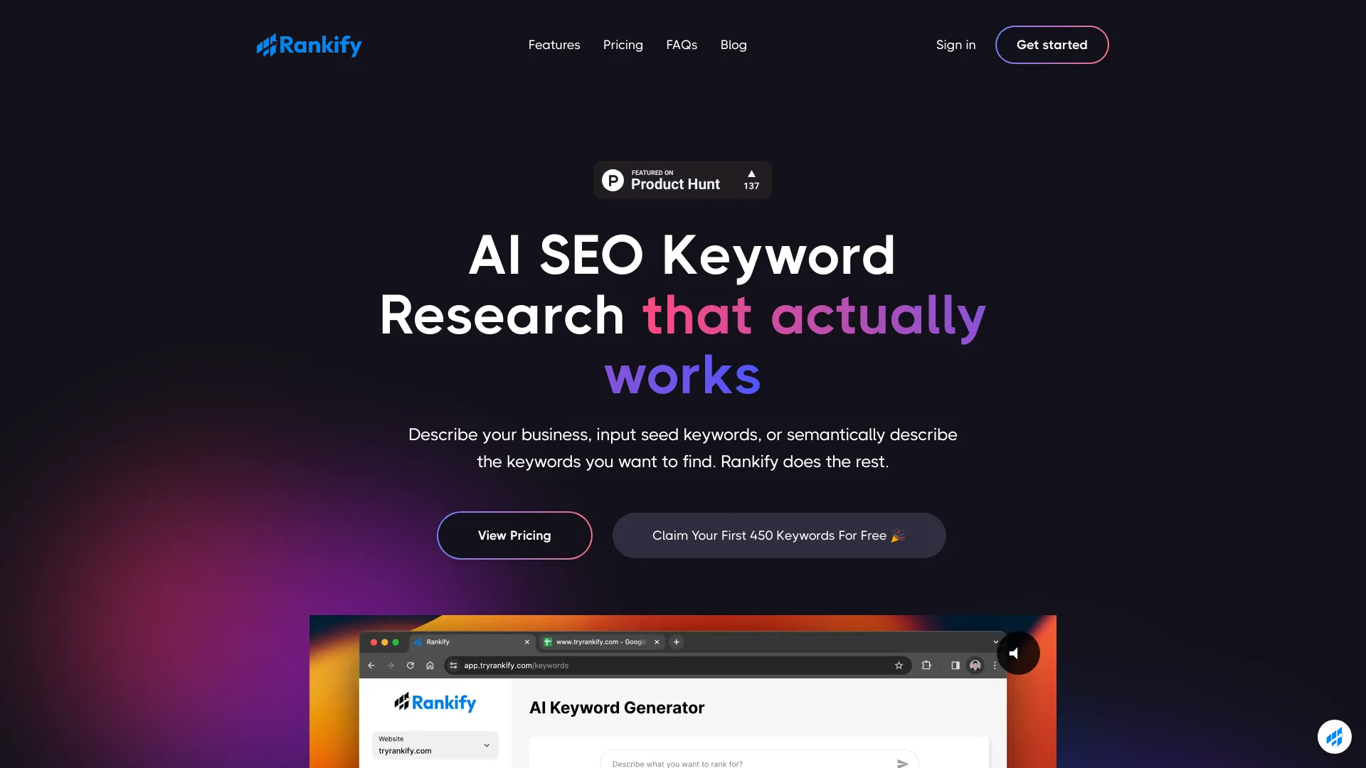 Rankify logo