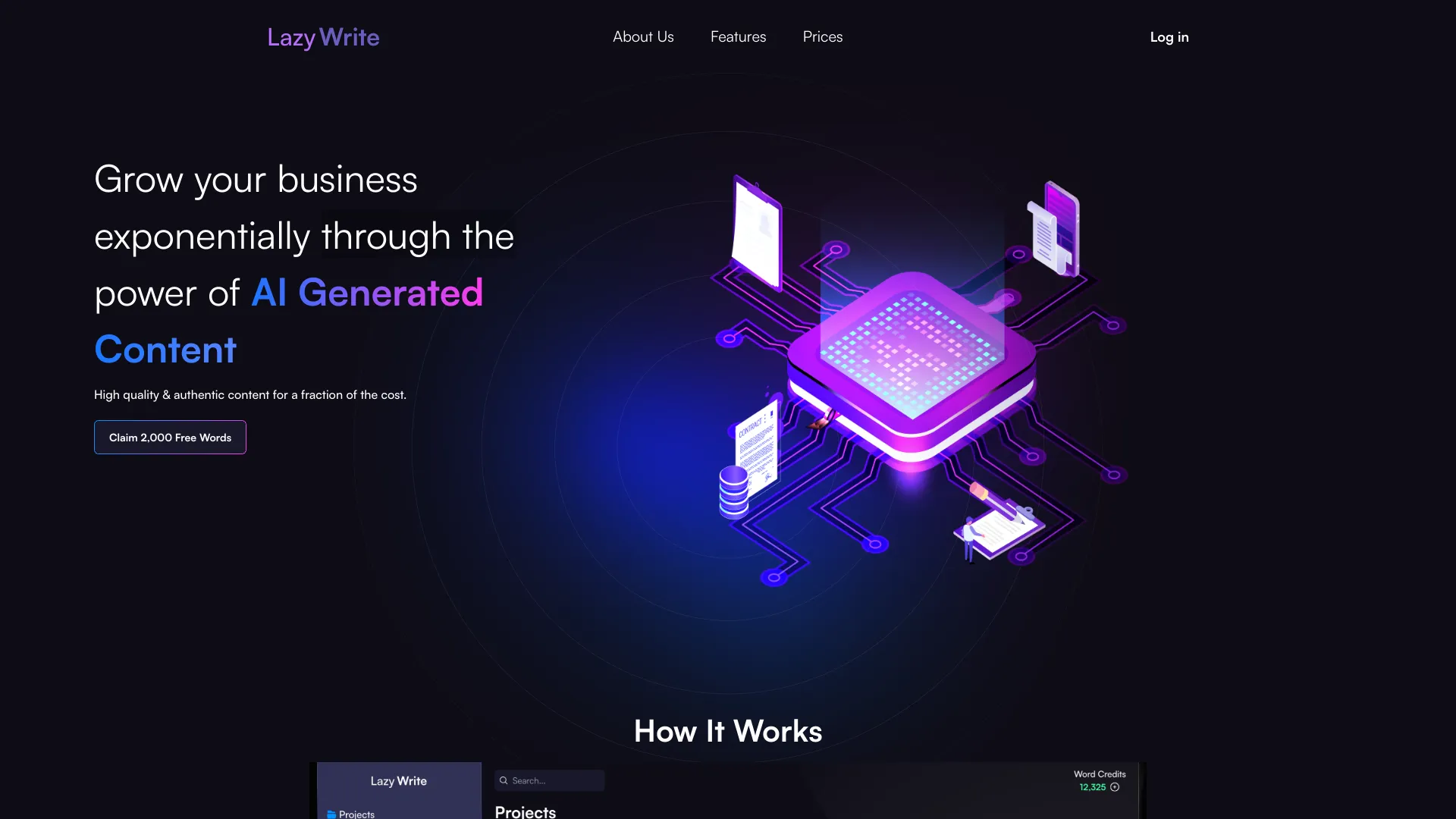 Lazy Write logo