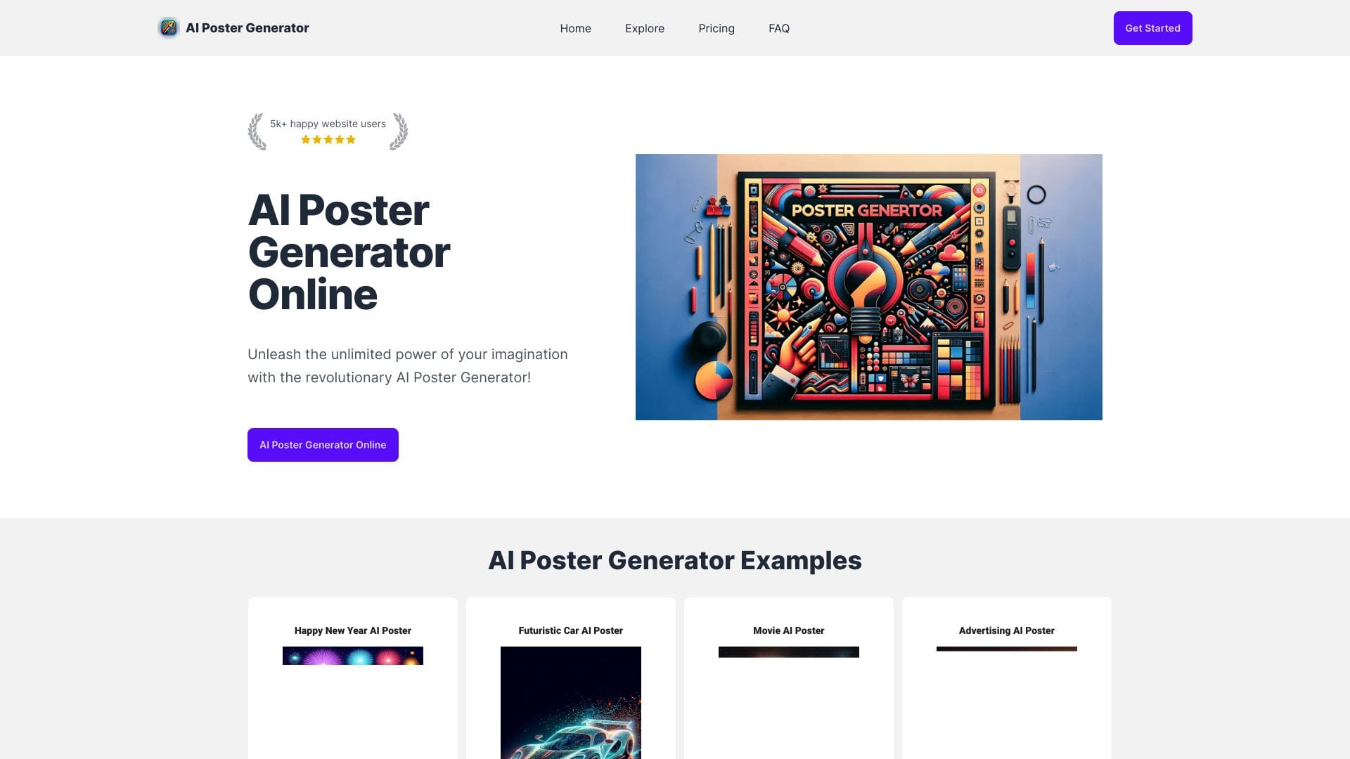 AI Poster Generator logo