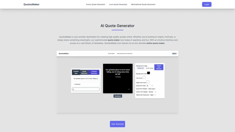 New Quotesmaker AI Tool Review