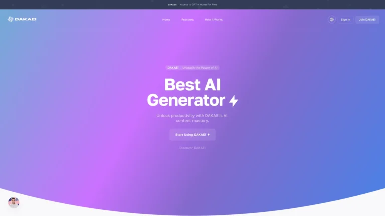 Best Dakaei AI Tool Review