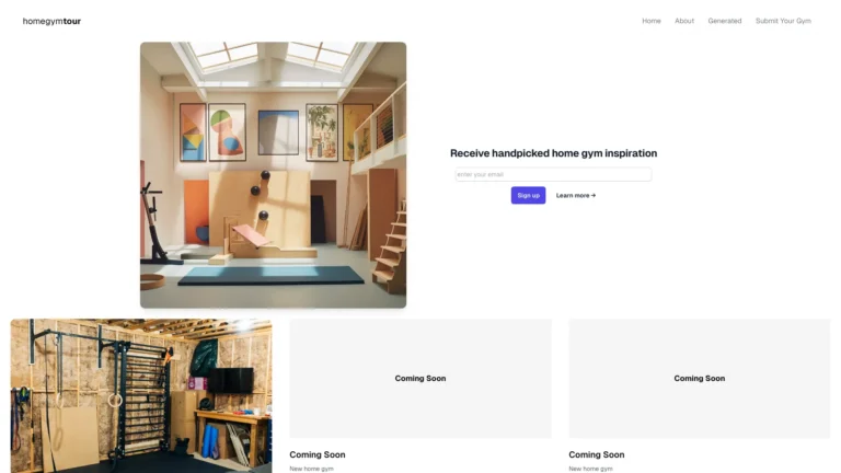New Home Gym Tour AI Tool Review