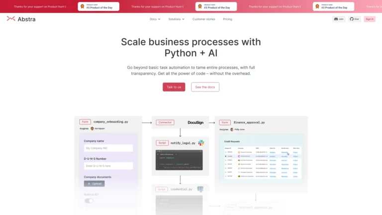 Free Abstra AI Tool Review