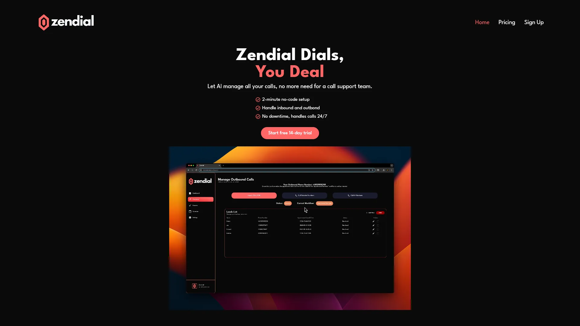 Zendial logo