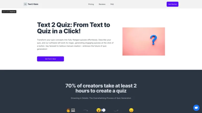 New Text 2 Quiz AI Tool Review