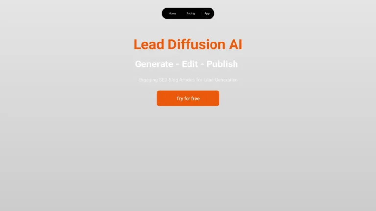 Smart Lead Diffusion AI AI Tool Review