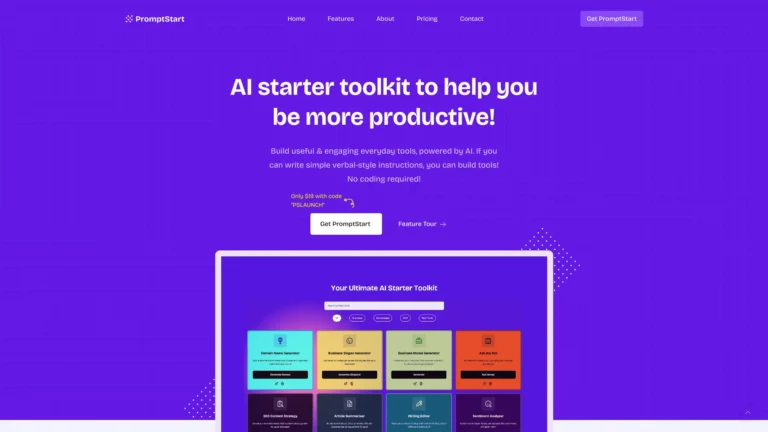 Innovative Promptstart AI Starter Toolkit AI Tool Review