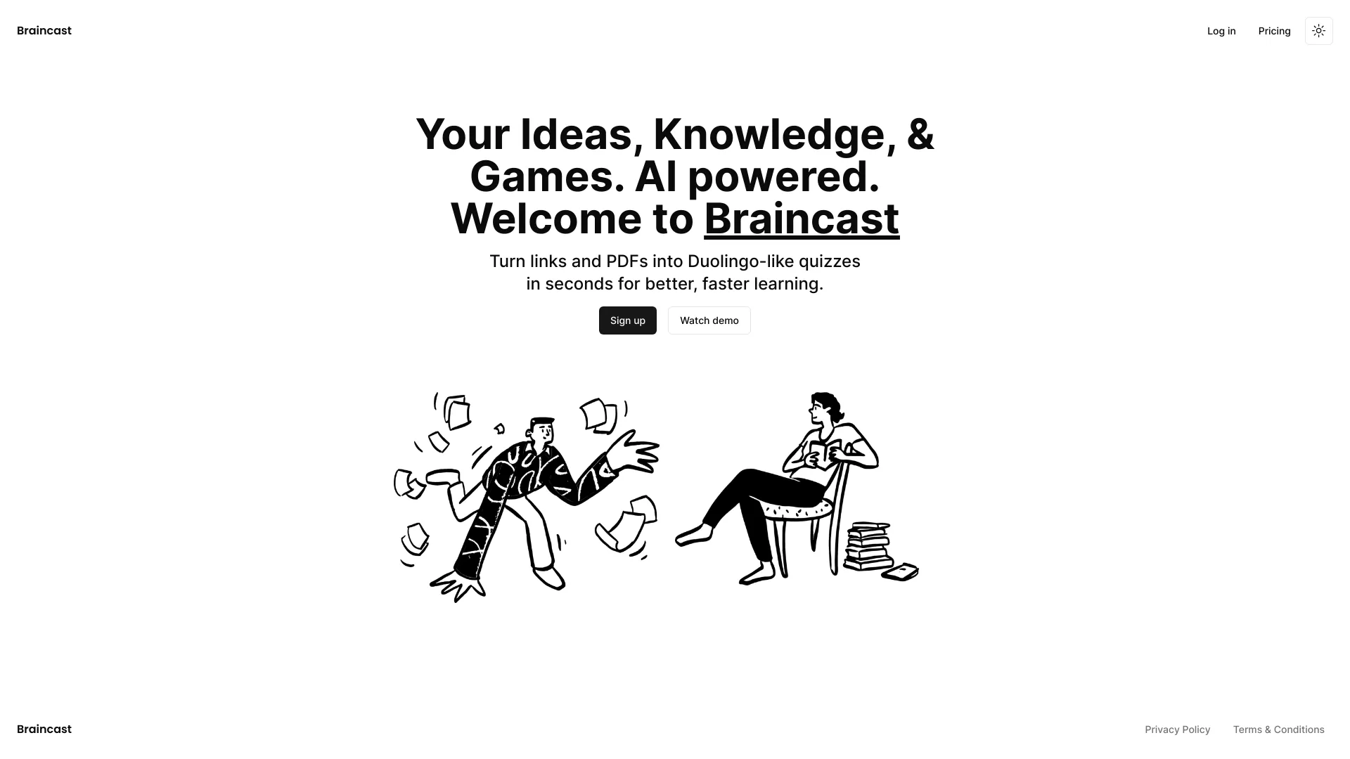 Braincast logo