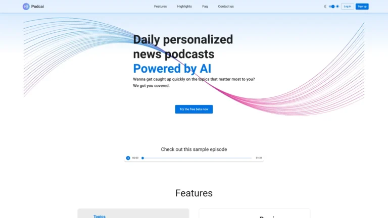 Popular Podcai AI Tool Review