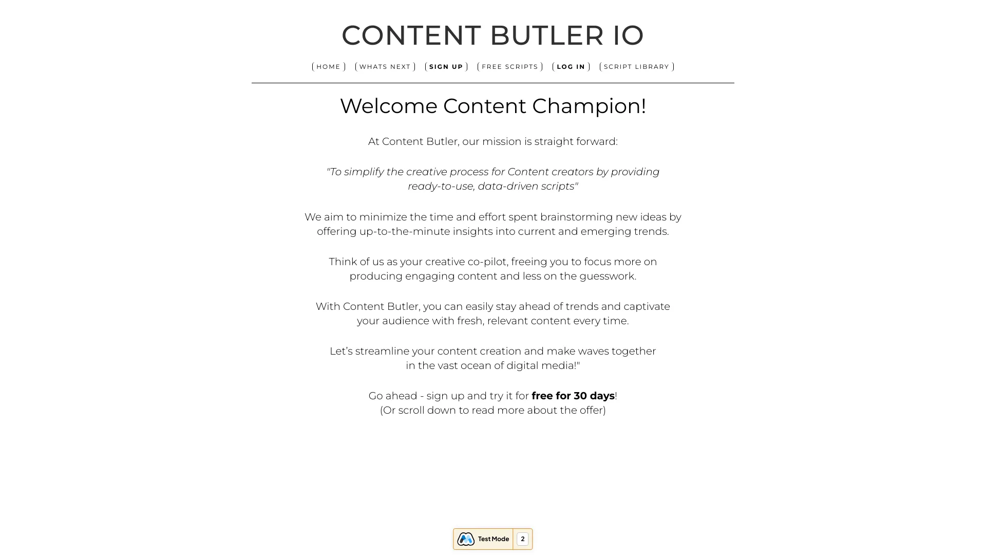Content Butler IO logo