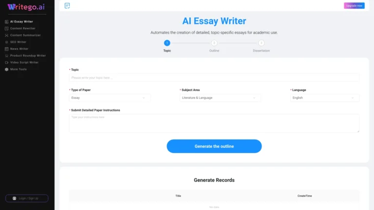 Smart Writego.ai AI Tool Review
