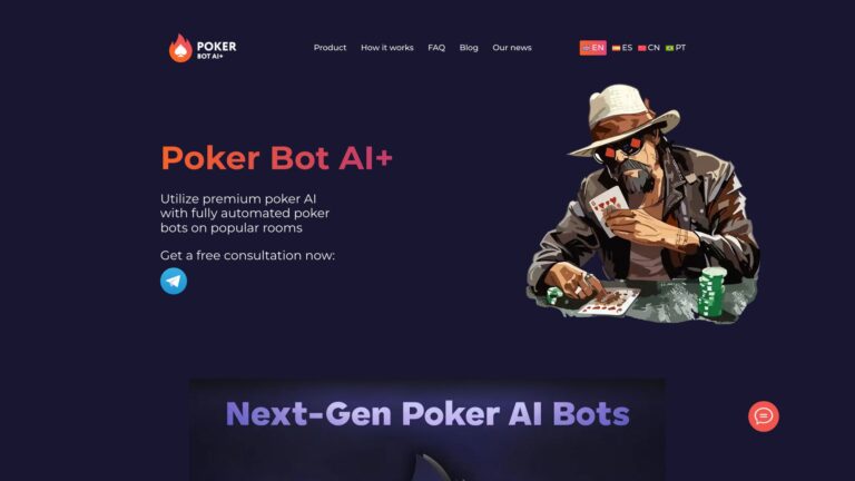 Trending Poker Bot AI+ AI Tool Review