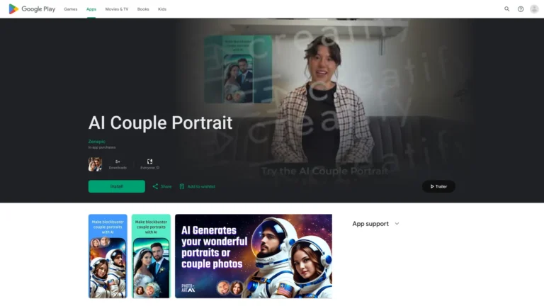 Free AI Couple Portrait AI Tool Review