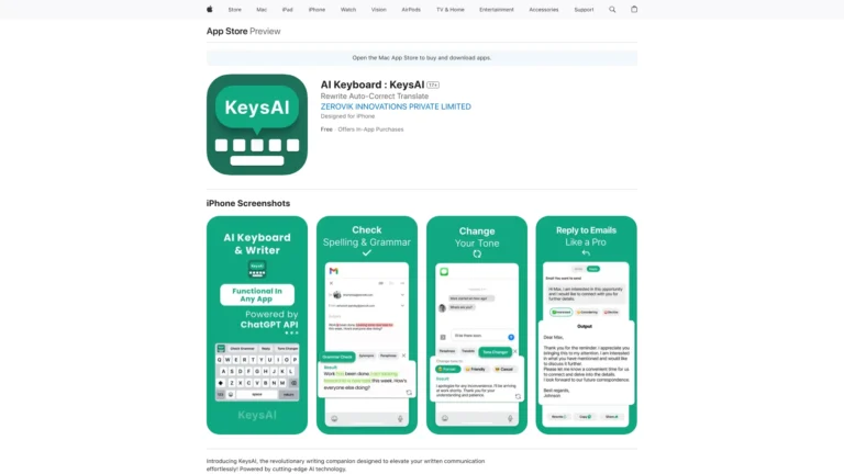 Top Keysai AI Tool Review