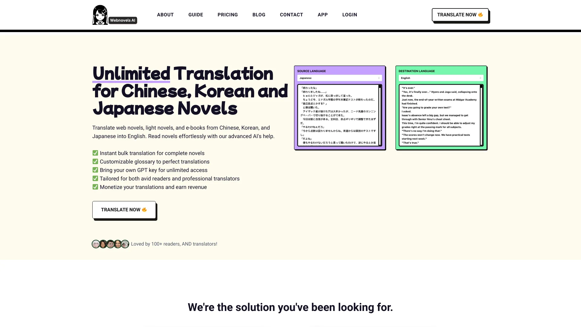 Webnovels AI logo