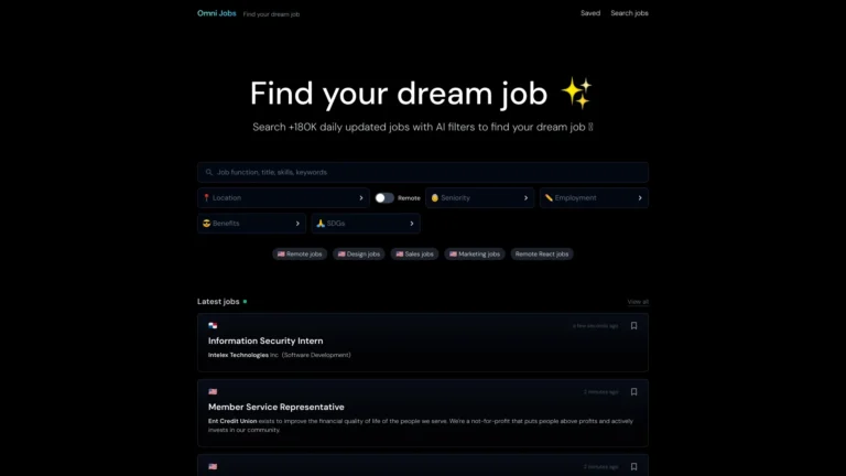 Innovative Omnijobs AI Tool Review