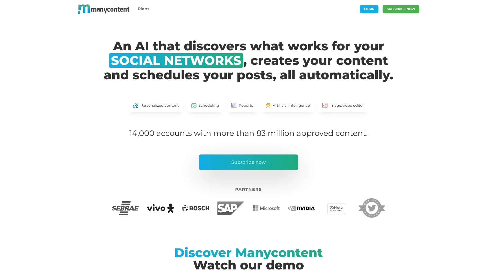 Manycontent logo