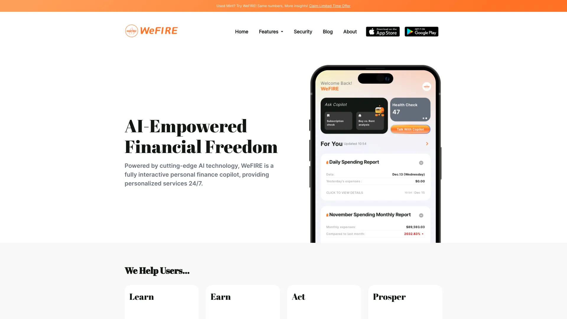 WeFIRE logo
