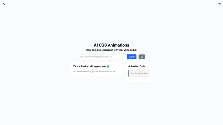 Best AI Css Animations AI Tool Review
