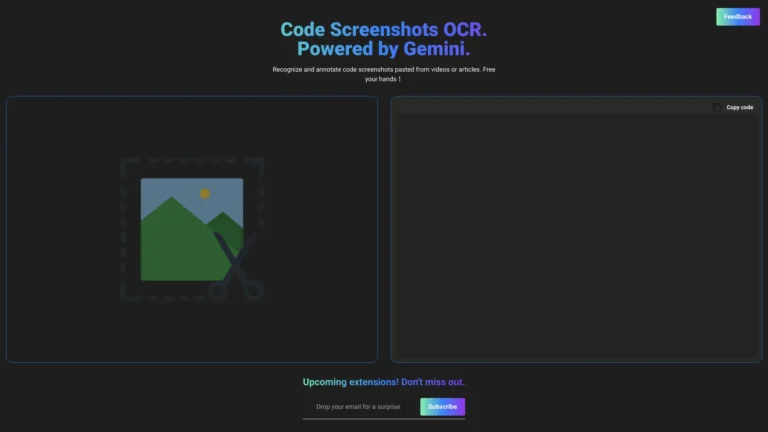 Innovative Pic2code AI Tool Review