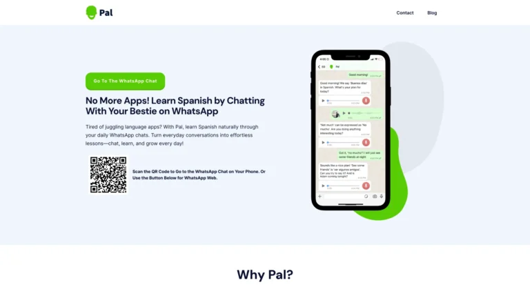 Smart Pal Learn Spanish On Whatsapp AI Tool Review