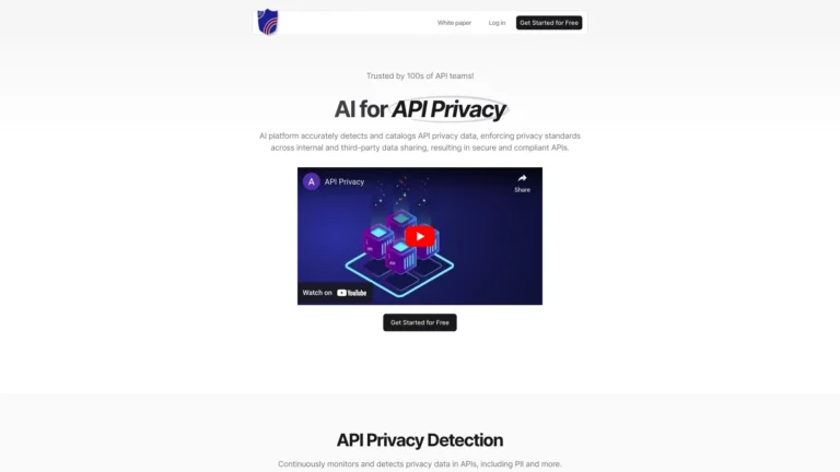 Smart Api Privacy AI Tool Review