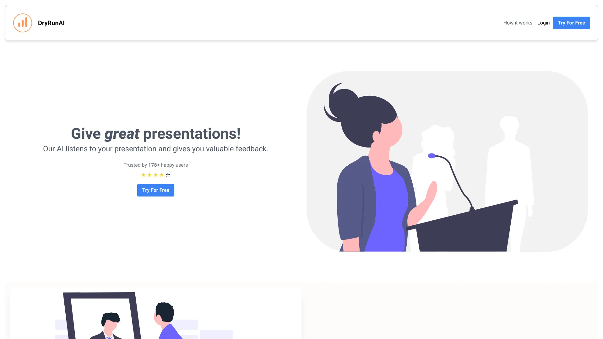 AI Presentation Feedback Tool logo