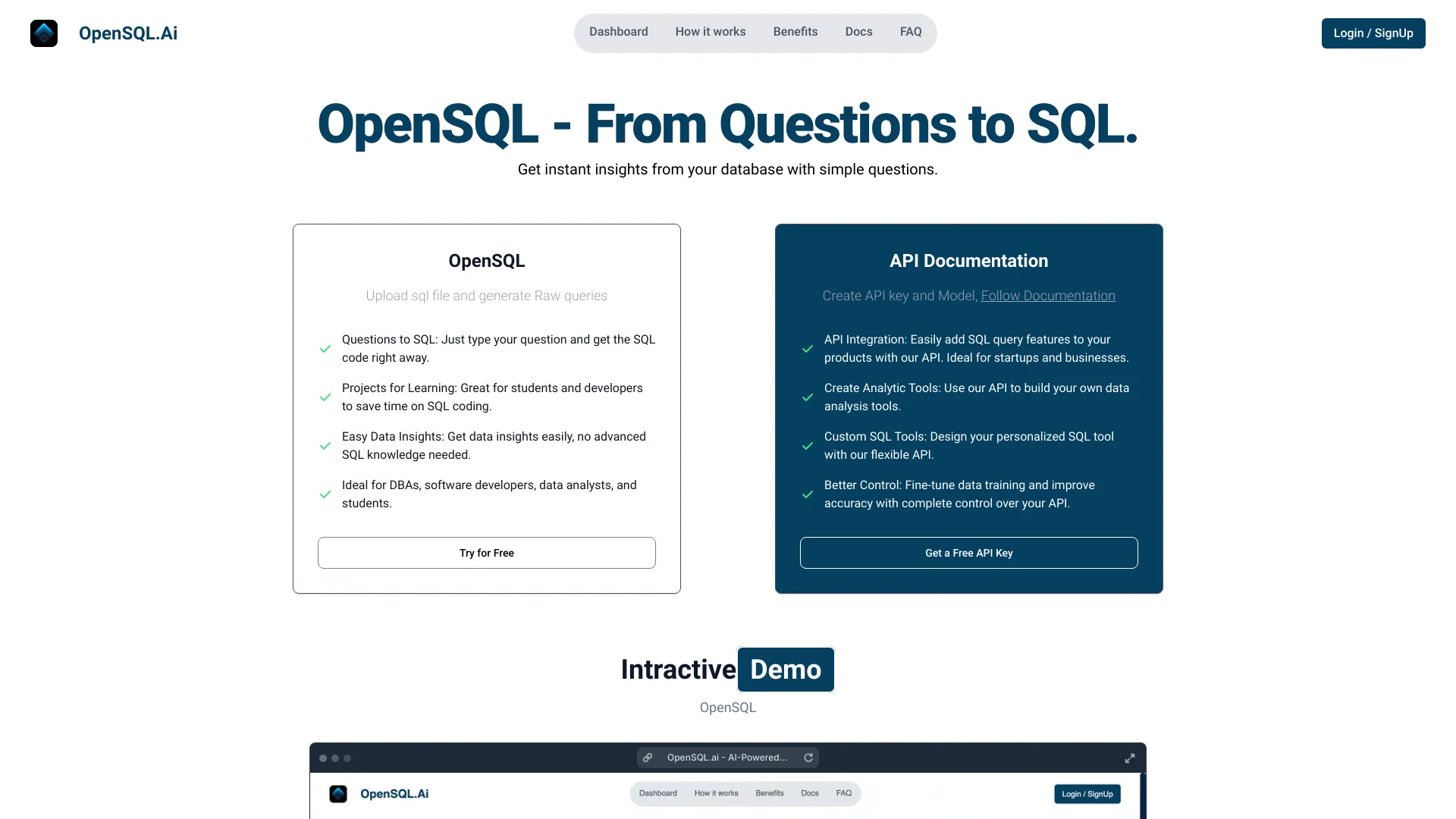 OpenSQL.ai logo