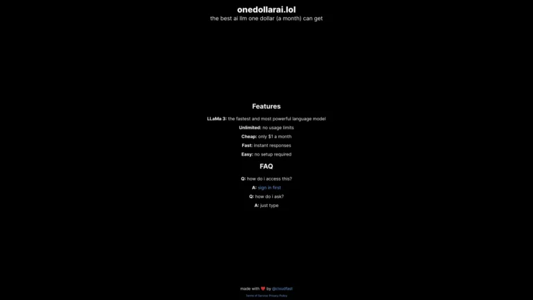 Smart Onedollarai.lol AI Tool Review