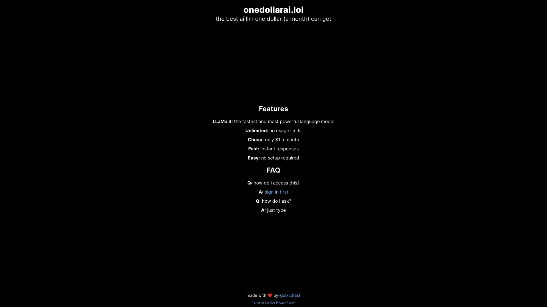 onedollarai.lol logo