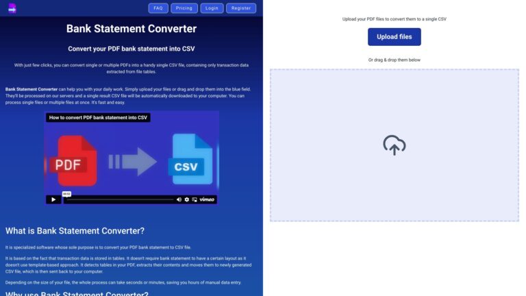 Trending Bank Statement Converter AI Tool Review