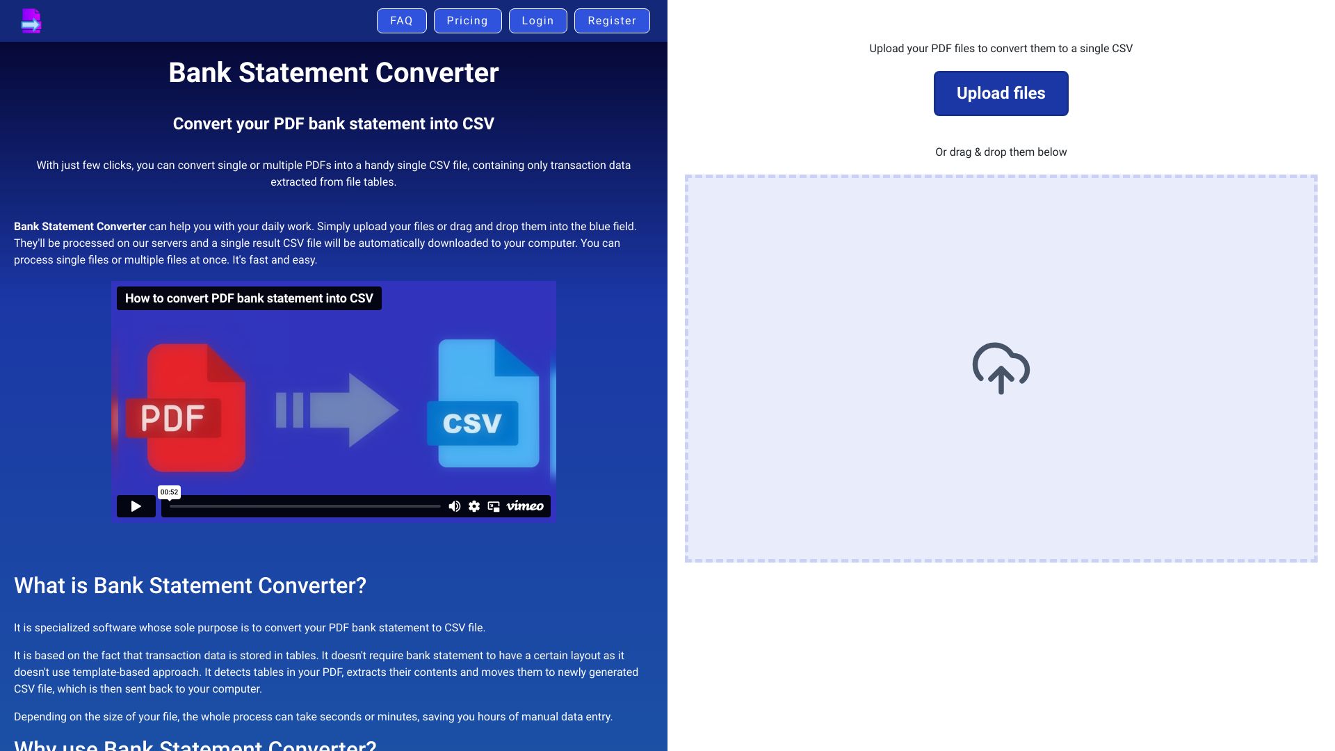 Bank Statement Converter logo
