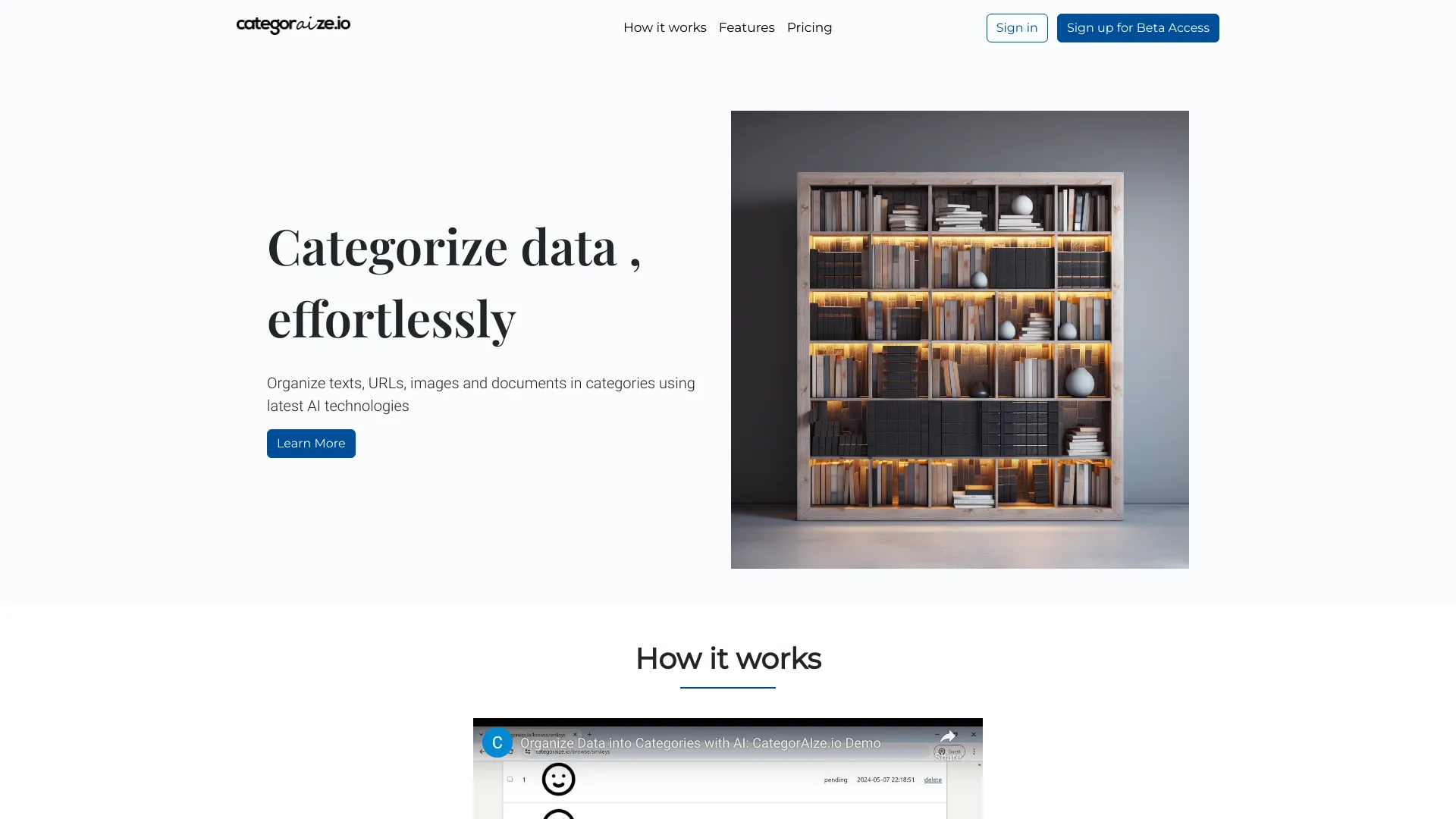 categorAIze.io logo