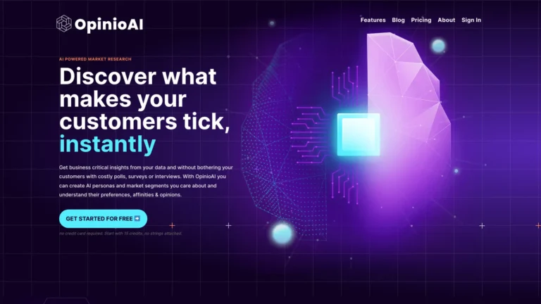 Advanced Opinioai AI Tool Review