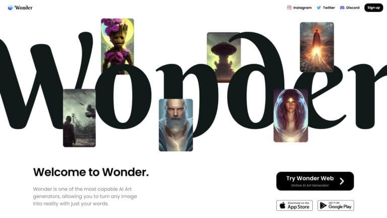 Free Wonder AI AI Tool Review